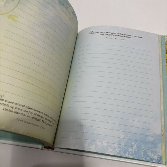 Ellie Claire Life is a Journey Travel Journal Diary w/ Bible Scriptures & Quotes - Picture 5 of 7